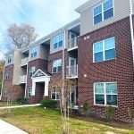 October Station exterior apartment building